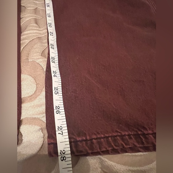 Etica Larsen Utility Jumpsuit, size Medium, red washed denim. NWOT - Picture 10 of 16